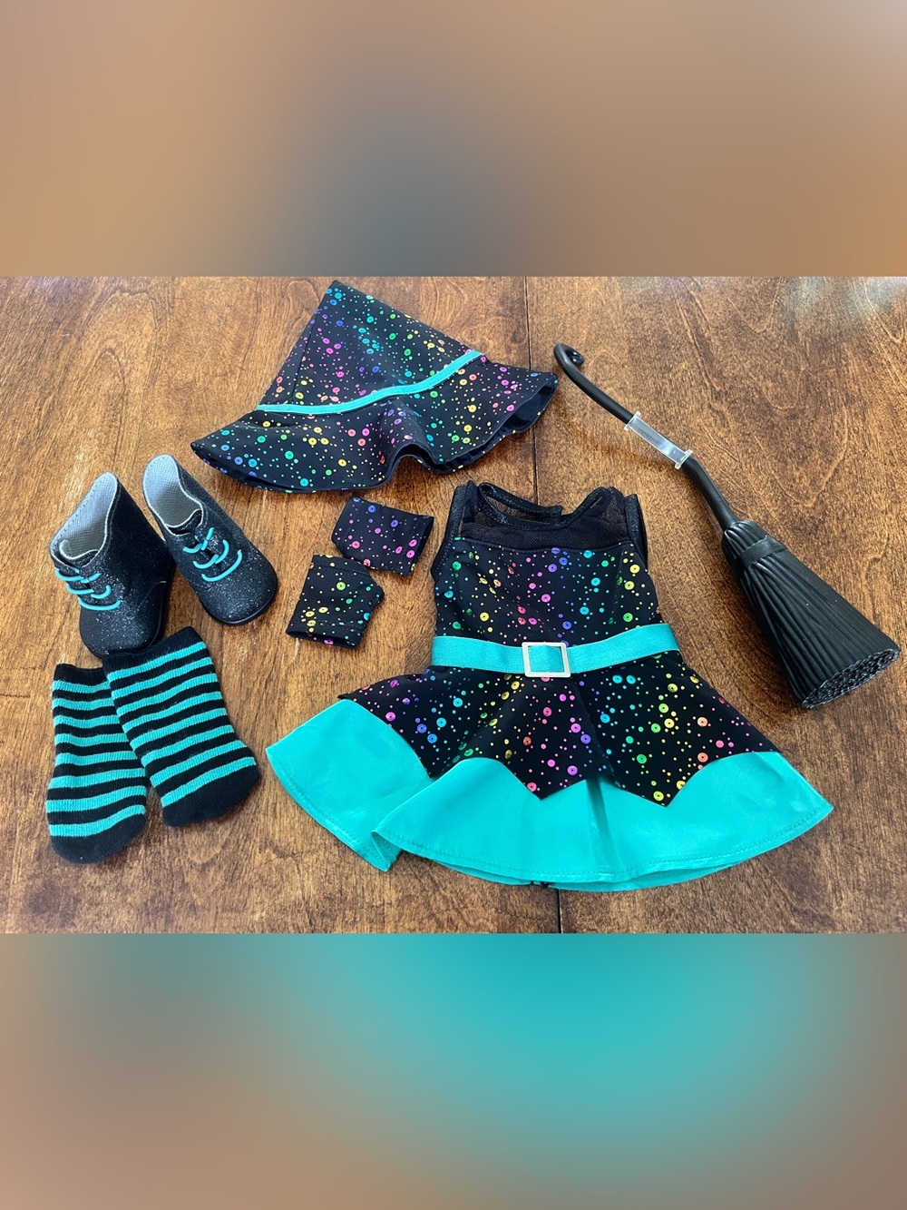 American Girl spooky spells witch costume